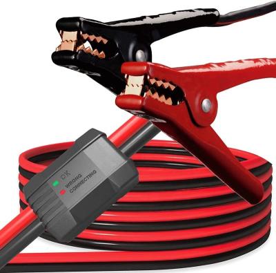 China Wholesale Van Noone Booster Jumper Cable 6 Gauge 16Ft Car Van Truck Jump Starter Battery Cables With Reverse Polarity Protection for sale