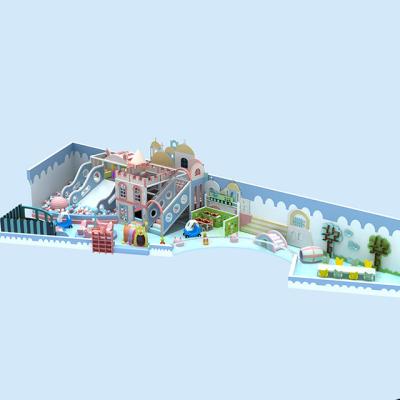 China Wooden High Quality Kids Soft Play Indoor Playground Equipment Indoor Children Playground for sale