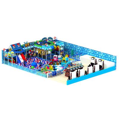 China Wooden Shopping mall&garden Indoor playground supplier Ocean theme soft play equipment playground indoor kids for sale