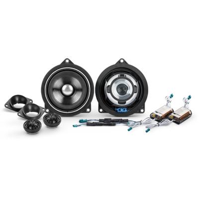 China Upgrade Aluminum High Fidelity Car Audio Specific Neodymium Midrange and Tweeter System 2 Plug-and-play Component Speaker for BMW for sale