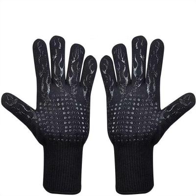 China Swelder Extreme Heat Resistant Plants Barbecue Grills Fireplace Tool Kit Grill Thermal Heated Gloves for sale