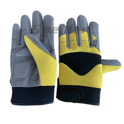 China Swelder Mechanic Gloves Safety Gloves Safety Welding Starts With Customized Mechanic Impact Resistant Gloves for sale