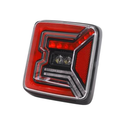 China For Jeep Wrangler JL 3rd LED Rear Tail Sequential Light For Jeep JL 12V 24V Car Accessories Tail Light Replacement With Brake Reversing Turn Signal for sale