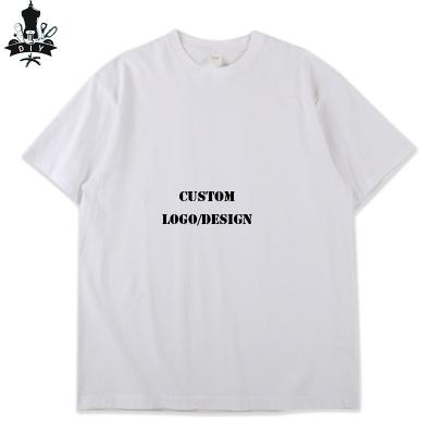 China Anti-wrinkle 2022 new arrivals summer loungewear T-shirt custom t-shirt printing empty T-shirt for men 100% cotton for sale