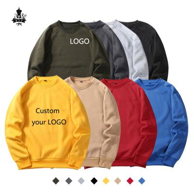 China Anti-wrinkle custom tops 2022 plus size spring men's shirts men's soft custom clothing pullover man simple sweatshirt for sale