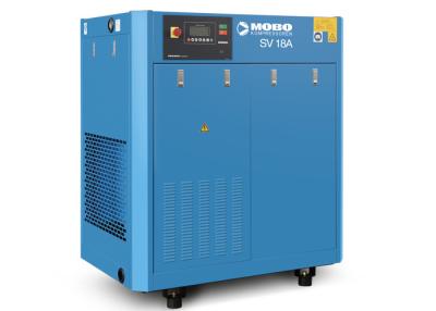 China 18kW 8bar Portable Screw Air Compressor With VFD Permanent Magnet Motor For Industrial for sale