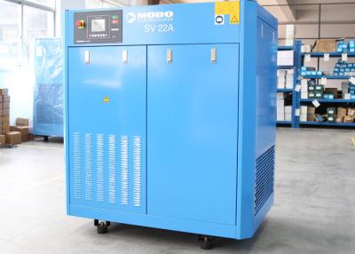 China 380V 22kw 30hp Screw Type Air Compresso , Oil Injected Rotary Screw Air Compressors for sale