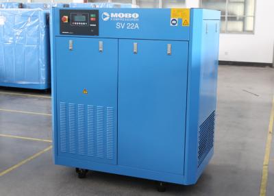 China Quiet Rotary Screw Type Air Compressor 30HP 22kW With Variable Frequency Motor for sale