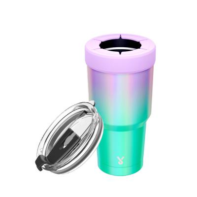 China Sublimation Viable Cup With Straw Tumbler for sale