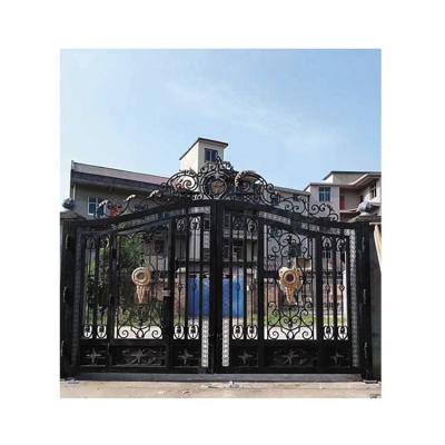 China Modern iron gate can be customized processing villa courtyard gate home decoration iron gate for sale