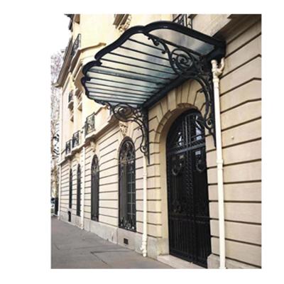 China High Standard Wrought Iron House Window Canopy Windproof Tent Grades Professional Manufacturer for sale