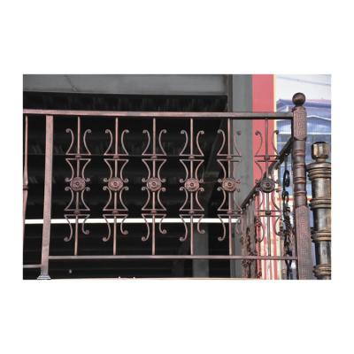 Chine Modern Commercial Use Fence System Wrought Iron Deck Railing With Low Price à vendre