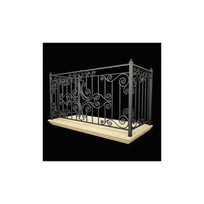 Chine Modern Family Railing Apartment Villa Balcony Design Wrought Iron Custom à vendre