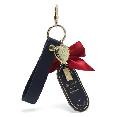 China Wholesale Zinc Alloy Metal Leather Key Chain FOB Key Chain Hanging Leather Key Chain Creative Fashion Zinc Alloy Car Key Chain for sale