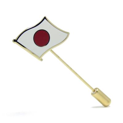 China Tokyo Metal Flag Sports Meeting Pin Pin Badge Japanese Cockade Enamel Japan Japan Flag Sports Games Gold Brooch Lapel Souvenir Gifts for sale