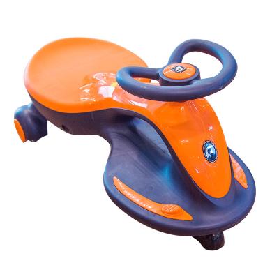 China Plastic dual purpose electric swing car with silent flashing wheels for sale