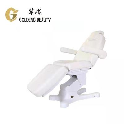 China 3/4 Motors Modern Electric Cosmetic Bed Beauty Spa Massage Table Care Treatment Facial Beds for sale