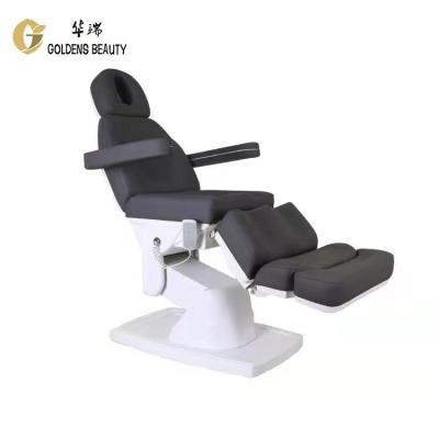 China New design beauty bed chair pedicure chair skin care electric double function bed beauty treatment facial bed for sale