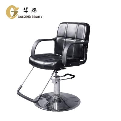 China Contemporary Design Hair Beauty Salon Hair Salon Hydraulic Styling Sneak Black Styling Chairs for sale