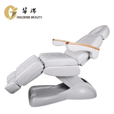 China Durable Modern Electric Adjustable Beauty SPA Massage Table Pedicure Chair with 5 Motors for sale