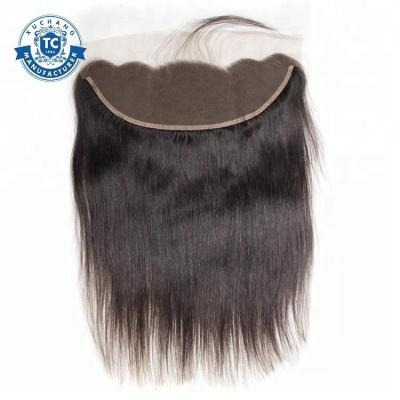 China Brazilian Short Human Hair Front Lace Closure,Hair Piece,Natural Curly Unprocessed Virgin Brazilian Hair 100% Virgin Hair Closure for sale