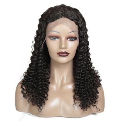 China Deep Wave Trio Deep Wave Lace Front Hair Wig Cuticle Aligned Wig For Women Pre Plucked Hairline for sale