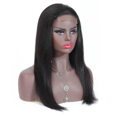 China Silky Straight Trio 180% Density Lace Front 10A Grade Brazilian Cuticle Aligned Hair Wig for sale