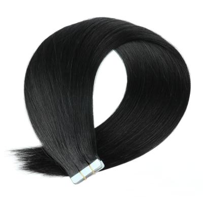 China Unprocessed Unprocessed Double Wave Tape Russian Virgin Thick Deep Drawn Remy Human Hair Extension for sale