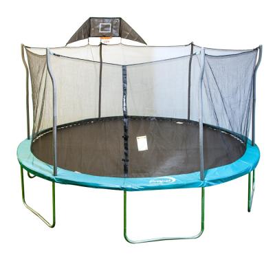 China With protective net 16 ft round child walmart trampoline with enclosure, for outdoor jumping trampoline for sale