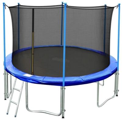 China With Hot Sales 15 Ft Protective Round Net Child Trampoline Manufactures, For Outdoor Jumping Trampoline for sale