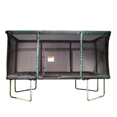 China 10x15ft PVC Rectangle Trampoline With Fence And Ladder for sale