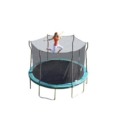 China ALLOY STEEL Customized 12ft Multiple Round Shape Trampolines With Protective Net for sale