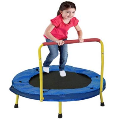 China » Trampoline36 Mini Exercise Trampoline Portable Child Trampoline With Handrail And Padded Cover 36inch for sale