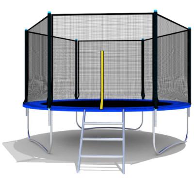 China With 15ft child protective net trampoline with fence net for outdoor park for sale