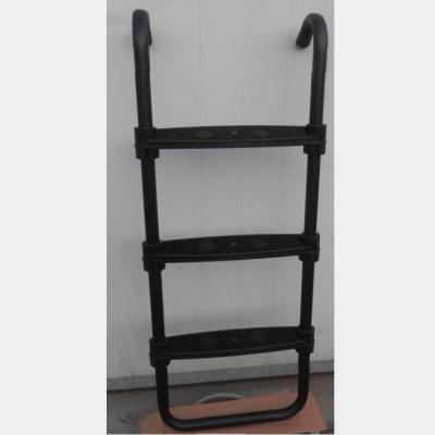 China Strong Platform 3 Steps Trampoline Metal Ladder 1140mm for sale