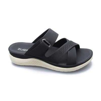 China High Quality Non-slip Casual Fashion Summer Fashion Trend Comfortable Ladies Flat Sandals for sale