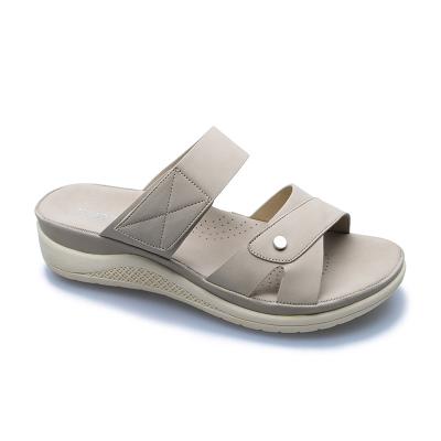 China High Quality Non-slip Casual Fashion Summer Fashion Trend Comfortable Ladies Flat Sandals for sale