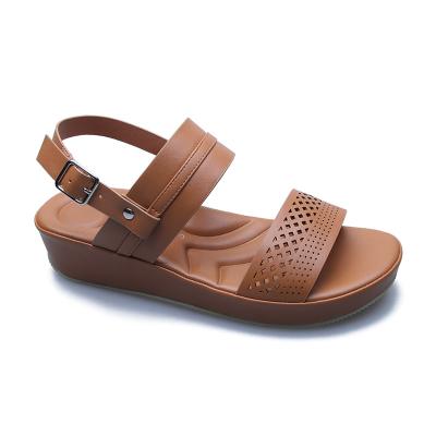 China High Quality Non-slip Casual Fashion Summer Sandals Comfortable Ladies Flat Sandals for sale