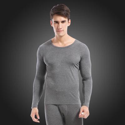 China Breathable Thermal Clothes V-Neck Long Pants For Men Loungewear Two Piece Sets Plus Size Mens Sleepwear Pajamas Sets Mens Modal Underwear for sale