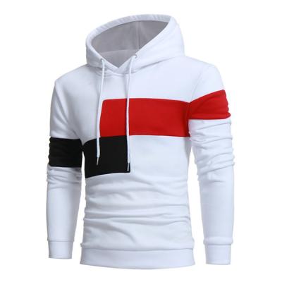 China Custom Polyester Anti-Shrink Cotton Sweatshirt Hoodie Men Manufacturers Long Sleeve Left Hand Printed Pullover Hoodies for sale