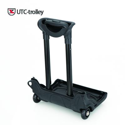 China Wholesale heavy huty climbing stair wheel aluminum alloy school bag connecting rod metal cart with wheels for sale