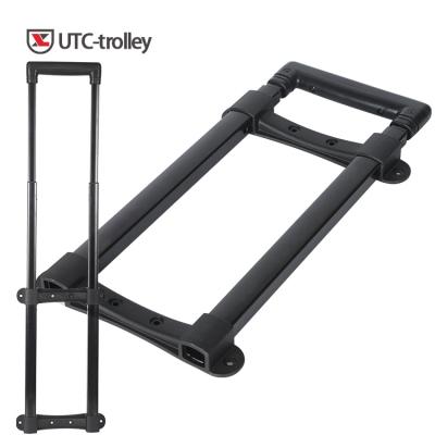 China China Wholesale Supplier Customization Luggage Trolley Heavy Duty Guaranteed High Quality Aluminum Alloy Pull Out Telescoping Handle for sale