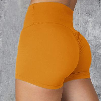 China New Design Breathable Women Yoga Shorts High Waist Yoga Short Pants Summer Tiktok Yoga Gaiters Shorts Custom Logo for sale