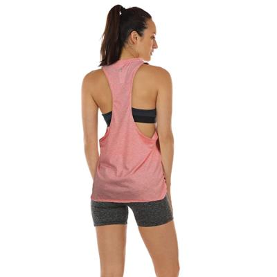 China Breathable Workout Tank Tops For Women - Running Muscle Tank Sports Exercise Gym Yoga Tops Sporty Shirts for sale