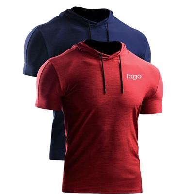 China Custom Anti-Wrinkle Sportswear T-shirts Mens Gym Clothing Running Sportswear For Men for sale