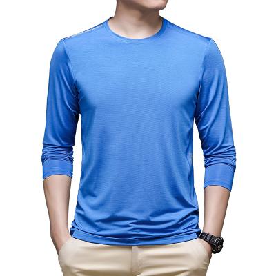 China Wholesale Breathable Fitness Men's Long Sleeve Running Sports T Shirt Mens Muscle Gym Compression Top for sale