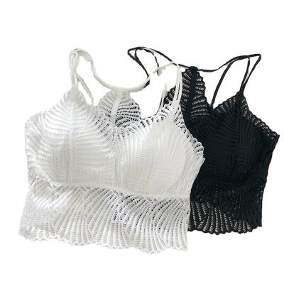 China Anti-pilling new back lace underwear wrap breast beauty with extra thick coasters bottom beauty back chest anti-slip wrap for sale