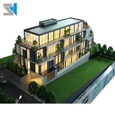 China Led Residential House Plan In Real Estate 3d Architectural Model Building Model for sale