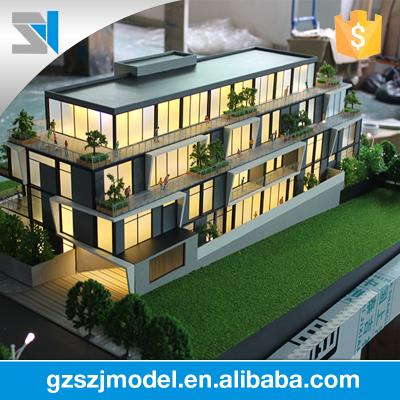 China Perfect Lighting Architectural Scale Model Making Residential Materials For Making Models for sale