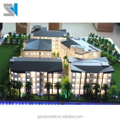 China Modern Construction Building Layout Scale Model Making , Real Estate Building Model for sale